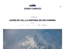 Tablet Screenshot of josepcarrizo.com